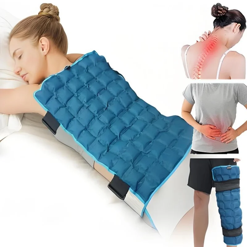 

Self-absorbing Water Ice Knee Brace Pad Ice Packs Hot & Ice Compress Heated Knee Leg Neck Shoulder Hip Wrap Back Massge
