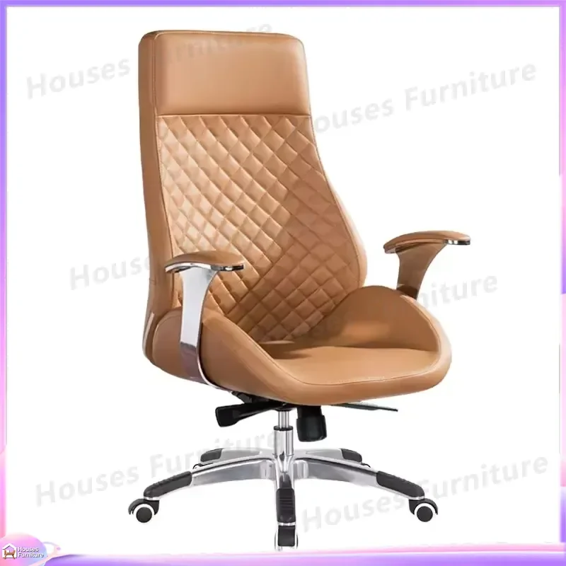 210 Modern Ergonomic High Back Office Chair Swivel Executive Boss Seat with Lift Function for Home Office Gaming Meeting