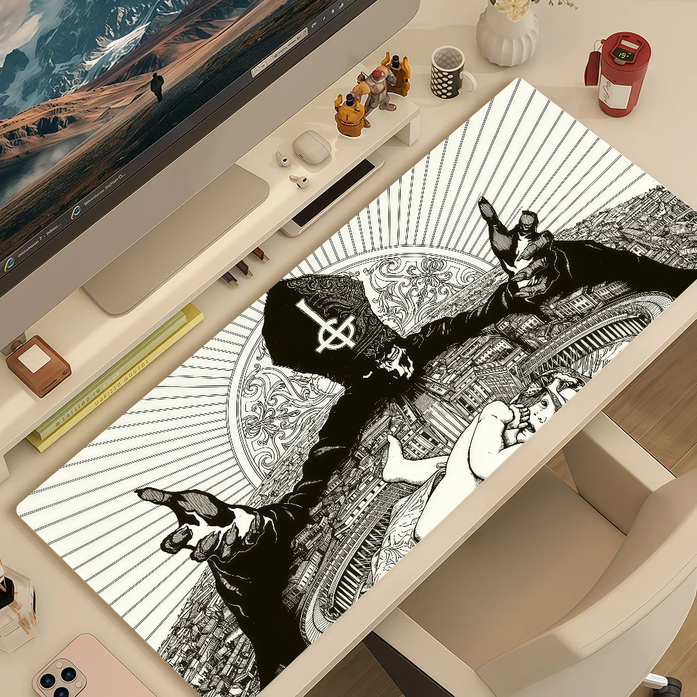 Rock Mouse Pad MousePad Non-slip Lockedge Office Student G-Ghost Gaming BC Thickened Band Large Writing Pad Cushion
