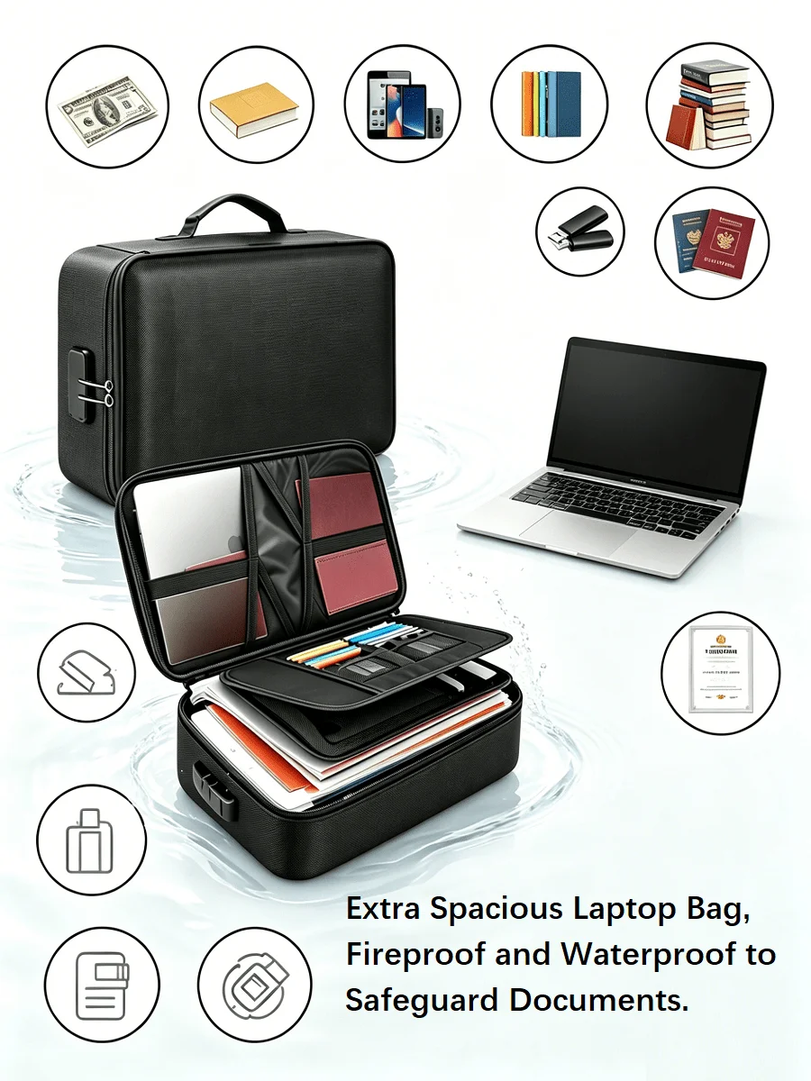 Large Capacity Brief Case, Fir - огляд і ціна Home Office For Passport