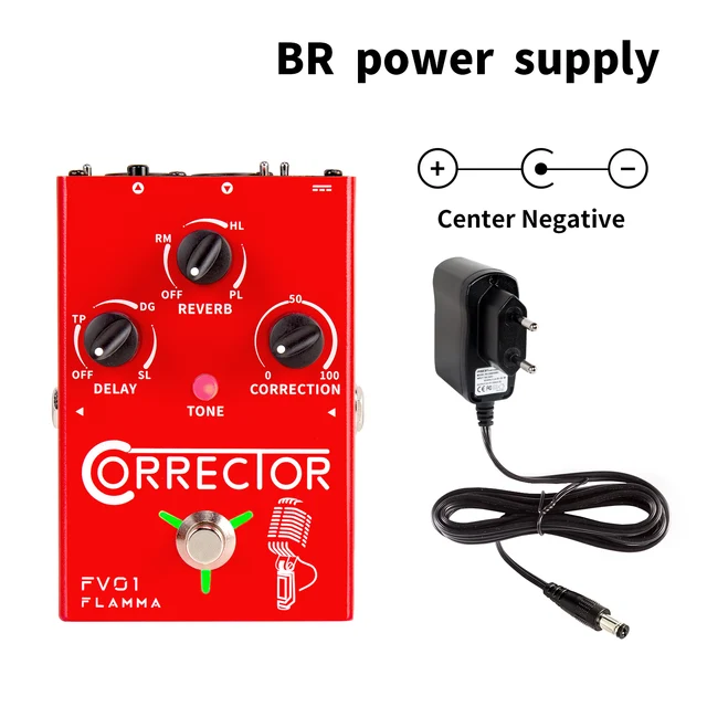 【箱・付属品完備】FLAMMA FV01 ボーカルエフェクター FLAMMA FV01 Correcior Vocal Pitch Correction Effect Pedal – Flamma