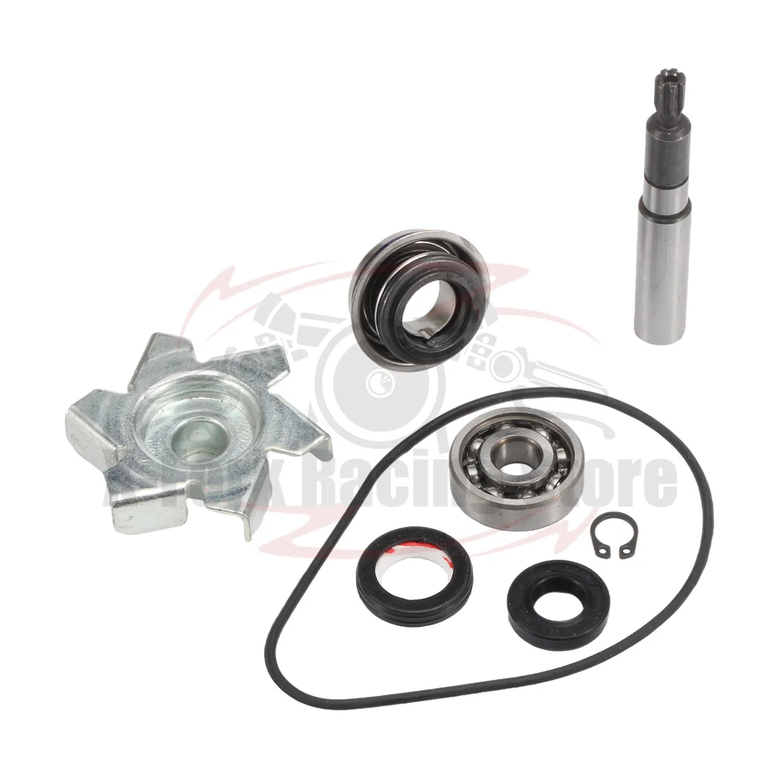 Water Pump Impeller Repair Set For HONDA XL1000V Varadero 2001-2009 VTR1000F Firestorm 1997-2006 19210-MBB-000 Oring Seal Gasket