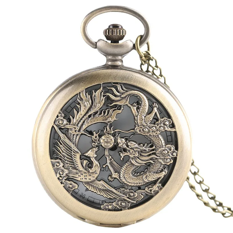 Dostarcz brązowy zegarek kieszonkowy złoty zegarek kieszonkowy antyczny zegarek kieszonkowy antyczny zegarek kieszonkowy z tourbillonem stołowy Retro