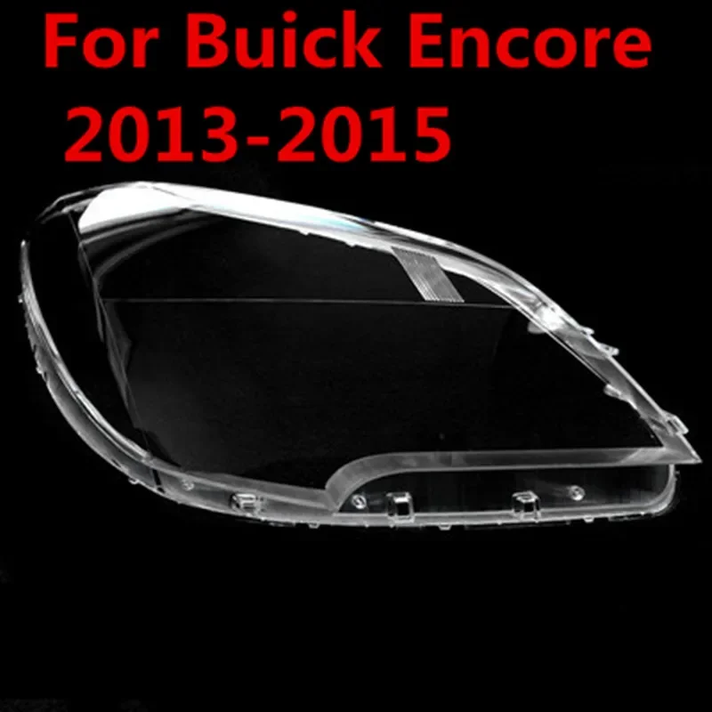 HTTCY  For Buick Encore 2013 2014 2015 front Car Headlight Cover Lens Shell Lampcover Lampshade Headlamp Light mask
