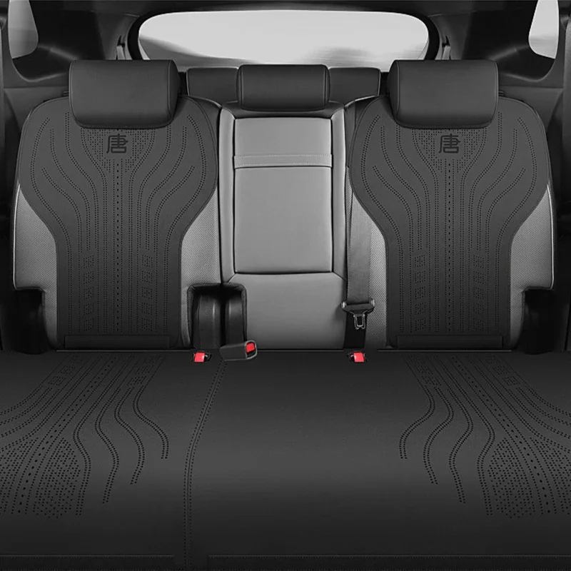 High Auto Car Seat Cushion Cover for BYD Tang EV DMI Four Seasons Universal Half Package Seat Aviation Turn Fur