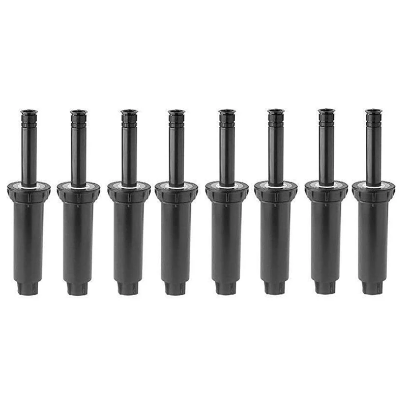 8Pcs Professional -Up Sprinkler Adjustable Spraying Distance In 3 - 6M For Grassland/Garden/Lawn Sprinkler Irrigation