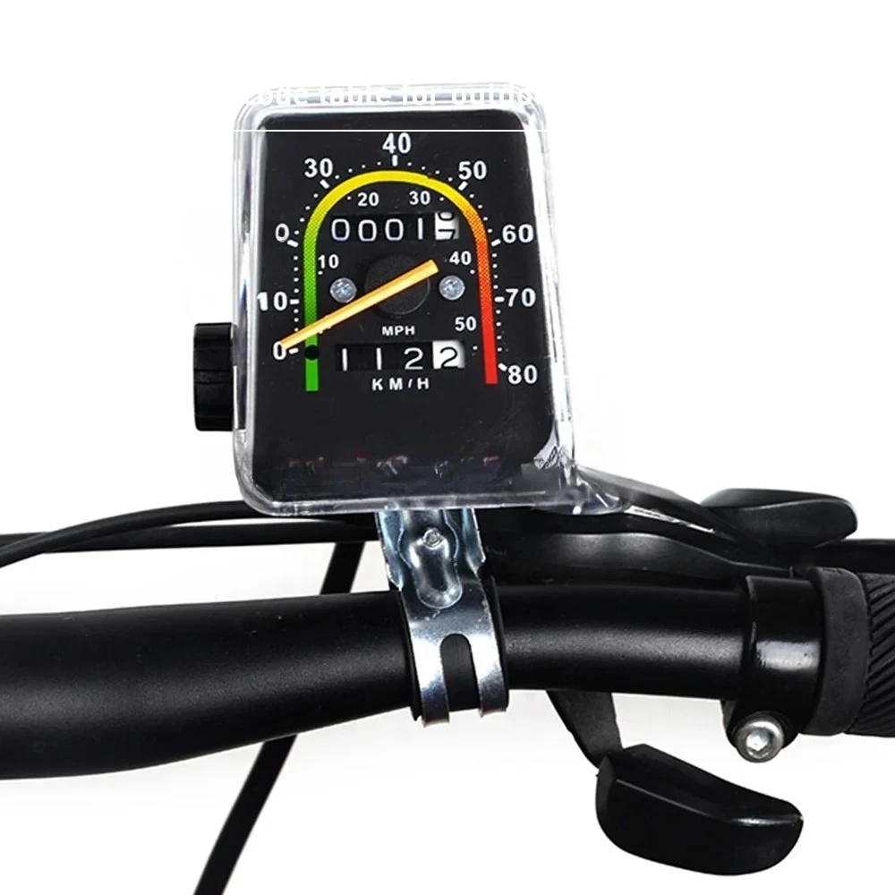 Bicycle Computer Waterproof Mechanical Cycling Odometer Stopwatch Wired Speedometer for 26 28 29 27.5inch Bike Accessory