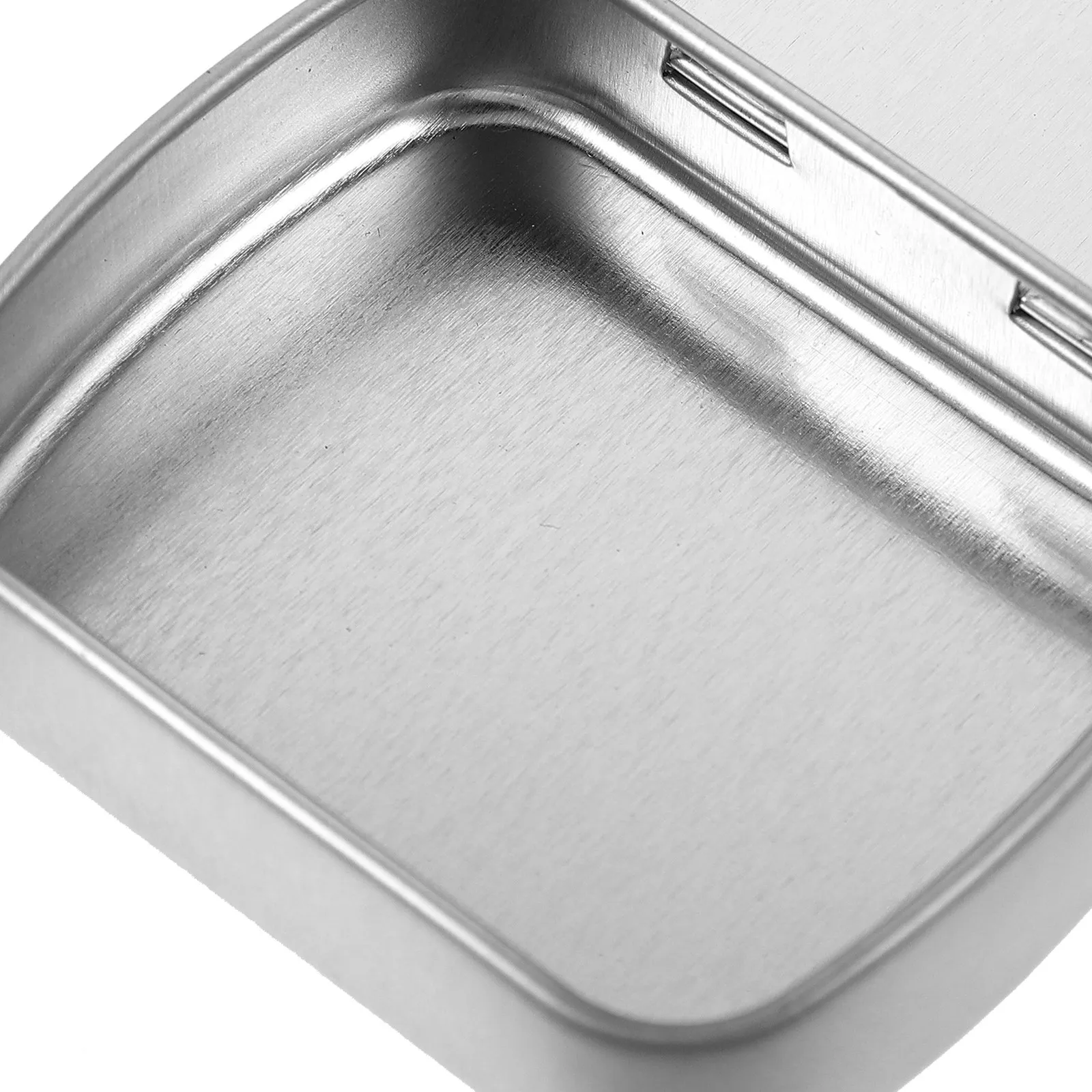 6Pcs Small Storage Box with Lid Iron Material Fine Workmanship Flip-Type Tin Container for Wedding Candy Samples Spice Gifts