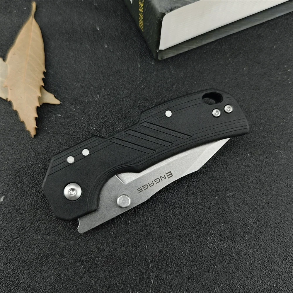 CD -35DPLC Folding Knife 440c Blade Nylon Fiber Handle Pocket Knife Outdoor Hunting Survival Camping Hiking Cutting Tool