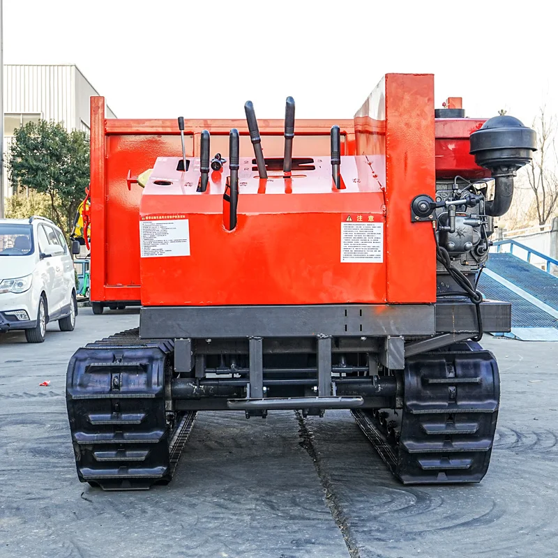 Customized Rubber Track 3 Ton Tracked Dumper Crawler Carrier Self Unloading Hydraulic Heavy Duty Equipment for Construction
