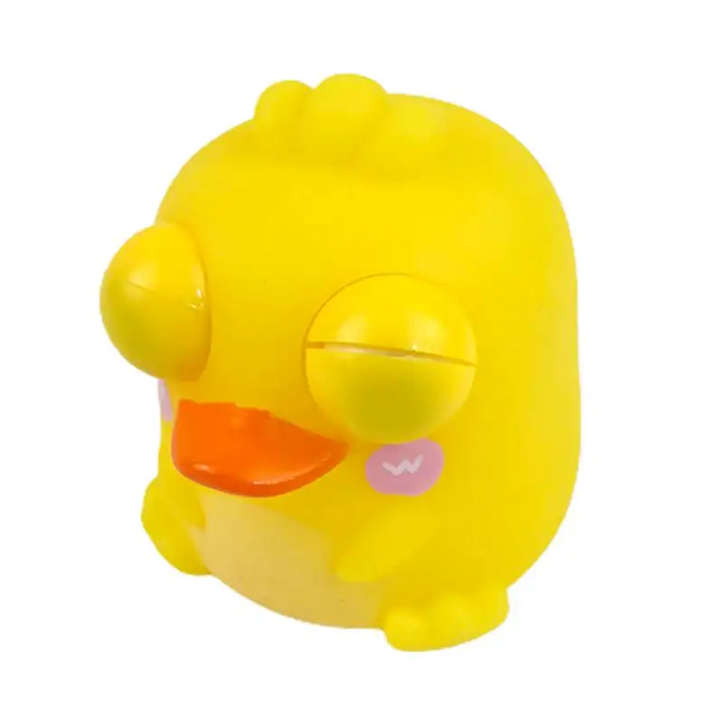 

Eye Popping Squeeze Toy Yellow Duck Squeeze Toy Squish Balls Funny Christmas Gift Sensory To Cute Soft Pinch Toy