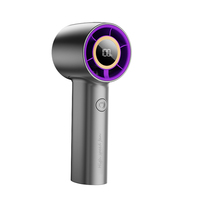 Xiaomi 2025 Hand Fan 4000MAH 3 Speeds Adjustable 150000RPM High Speed Super Powerful Air Duster Mini Usb Handheld