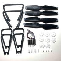 Motor Battery Engines gears Propeller Blades Guard Landing skid part Kit for 4DRC V14 RC Mini Drone WIFI FPV 4D-14 RC Quadcopter