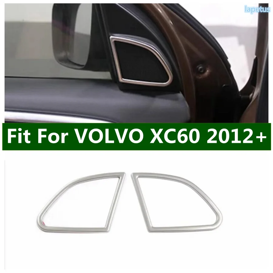 

Inner Window Pillar A Stereo Speaker Audio Loudspeaker Sound Decor Frame Trim Cover For VOLVO XC60 2012 - 2017 Car Accessories