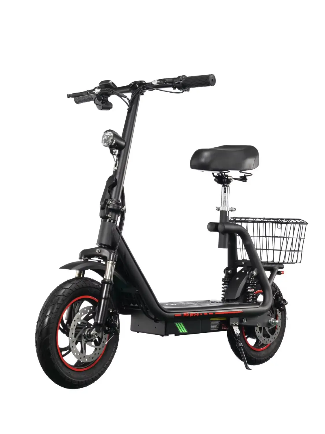 AliExpress NONE TWOFISH M5 PRO-S Adult Electric bike 12 Inch Tire  500W motor Electric bike 48V13AH battery Electric bicycle