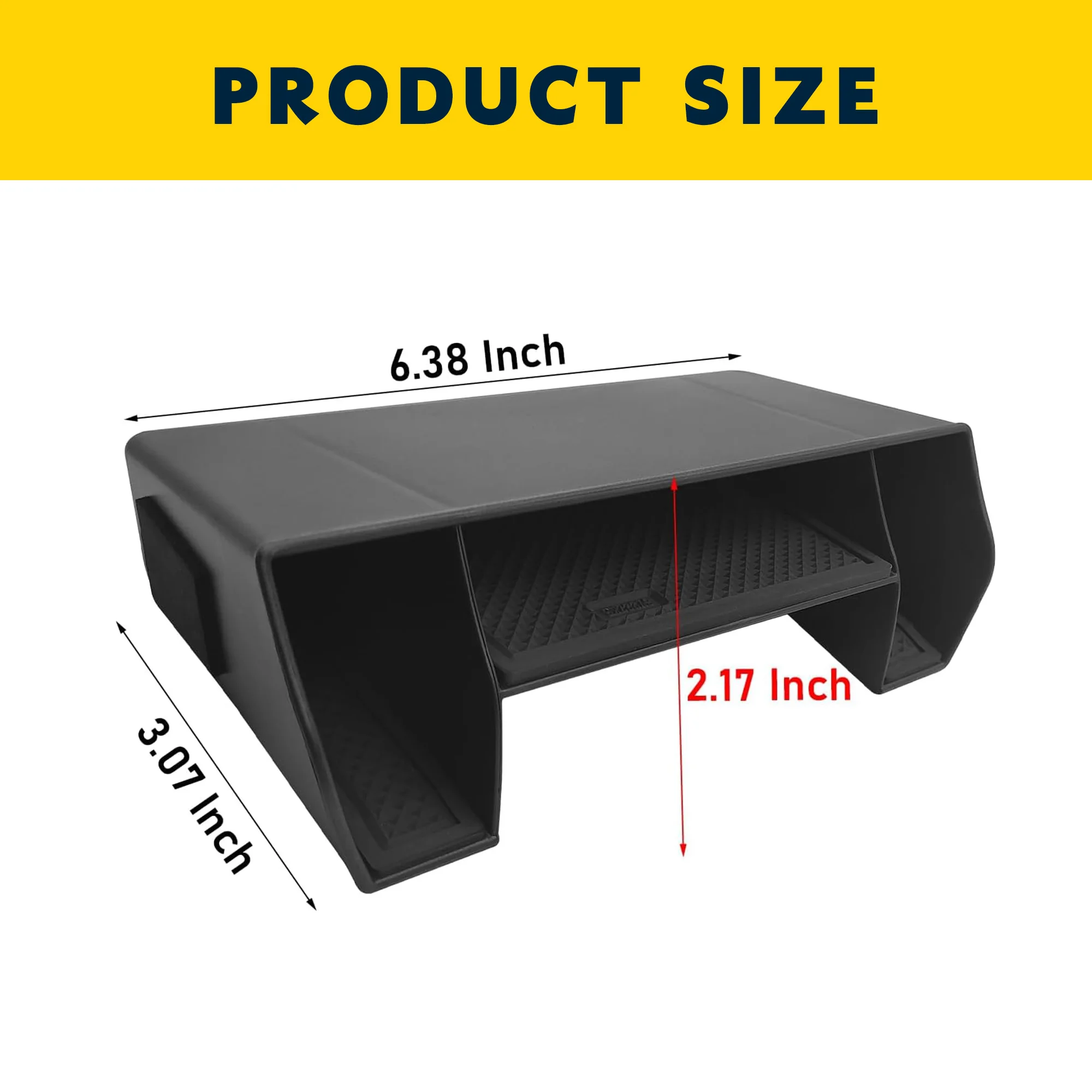 LHD Center Console Organizer for Honda Civic 11th Gen EX LX 2022-2026 Armrest Storage Box Insert Tray Interior Accessories view 4