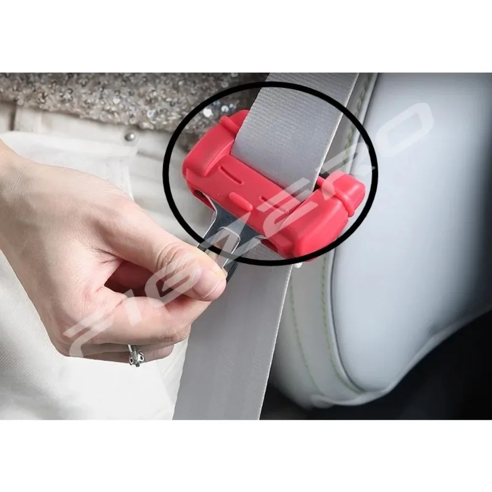 For Xiaopeng G6 Special Safeties Interior Belt Buckle Protective Safety Fixing Clip Anti-collision Scratches Resistant Cover