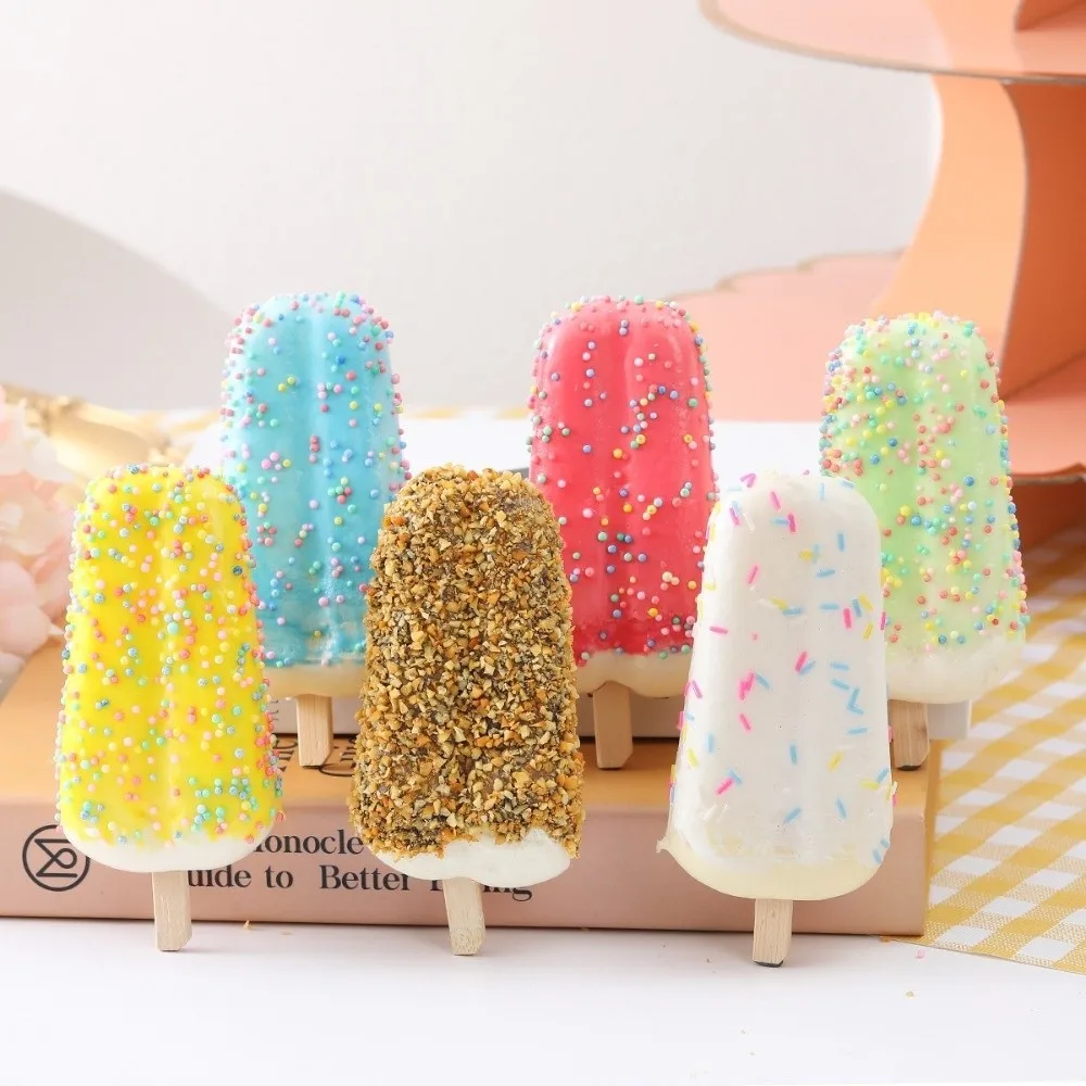Gifts Colorful Simulation Ice Cream Realistic Small Fake Cake Cute Handmade Model Photography Prop Bakery Decoration