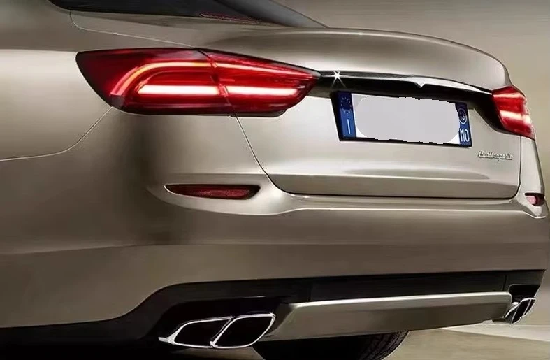 الترقية إلى 2020 نمط كامل LED الديناميكي الضوء الخلفي التوصيل والتشغيل لمازيراتي كواتروبورتي ضوء المصباح الخلفي 2013-2017 #6