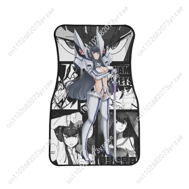 

Anime Characters 4pcs Universal Car Floor Mats All-Season Fashionable Auto Interio Absorbent Non-Slip Washable Car Floor Mats