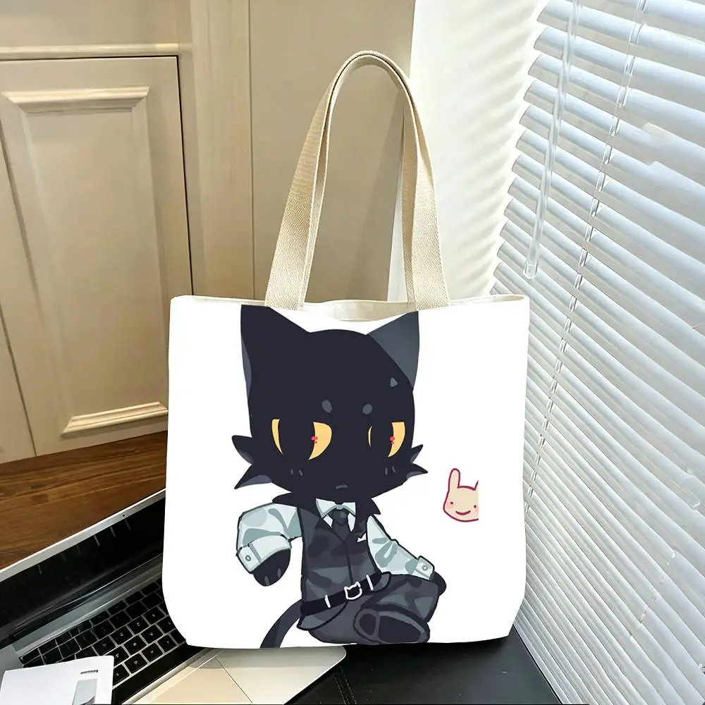 A-Animal GAME Hospital S-Secret Agent   Printed Canvas Tote Bag Shoulder Bag Commuter Mommy Shopping Bag