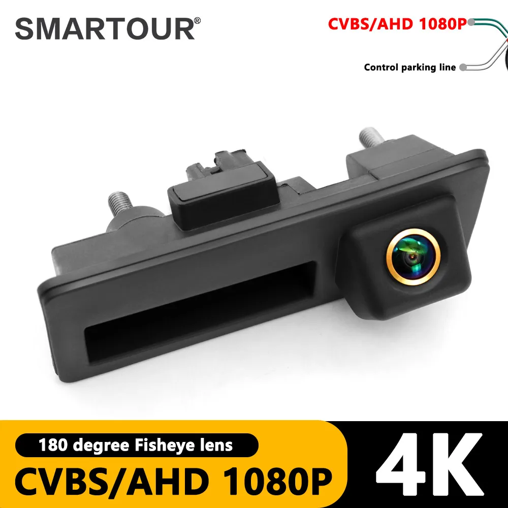 CCD AHD Car Trunk Handle Parking Rear View Backup Camera Case For Audi/VW/Passat/Tiguan/Golf/Touran/Jetta/Sharan/Touareg