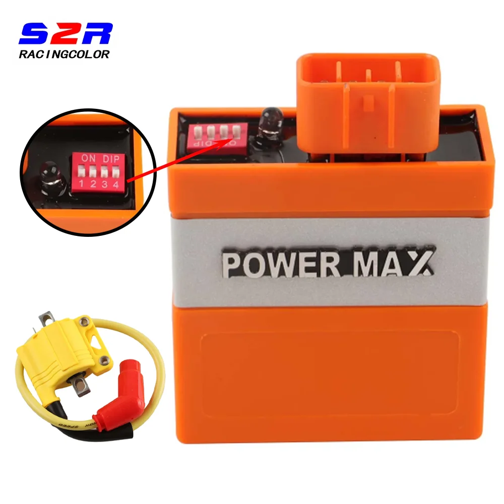 

For ZongShen NC 250 NC 300 Engine NC 300 NC 250 Off road Motorcycle Accessories CDI Box Ignition Coil CDI Racing With DIP
