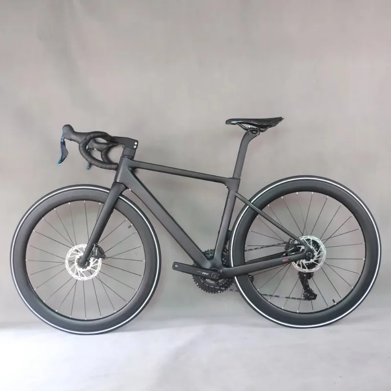 

2x14 Speed Carbon Disc Road Bike Normal Carbon Wheels Size 45/48/50/52/54cm