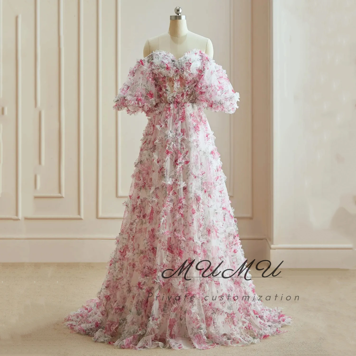 MuMu Maßgeschneiderte elegante Partykleider 2025, Brautkleider, Brautkleider, Damen-Langarmkleider, Ballkleid, Geburtstagskleider