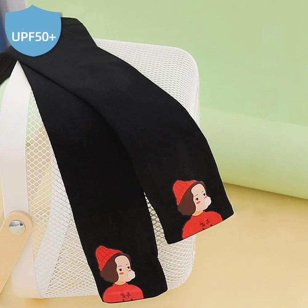 Nylon Cartoon Mädchen Radfahren Handschuhe Anti-UV Fahren Handschuhe Sonnenschutz Hülse Sonnenschutz Abdeckung Eis Seide Ärmeln Arm Wärmer