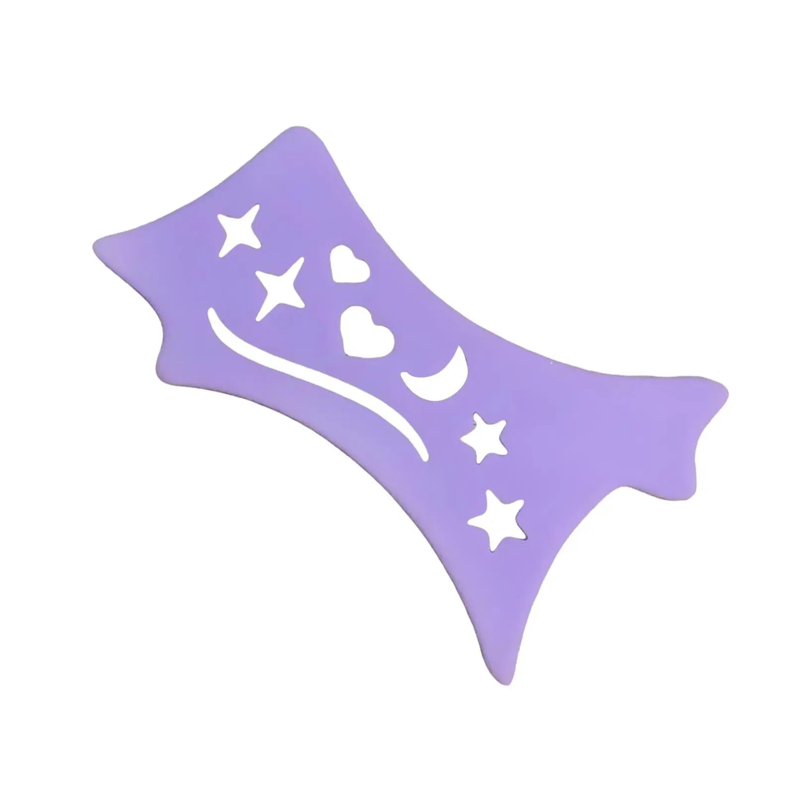 استنسل تحديد العيون متعدد الوظائف، أداة مساعدة للرسم من السيليكون، أداة توزيع ظلال العيون القابلة لإعادة الاستخدام للنساء