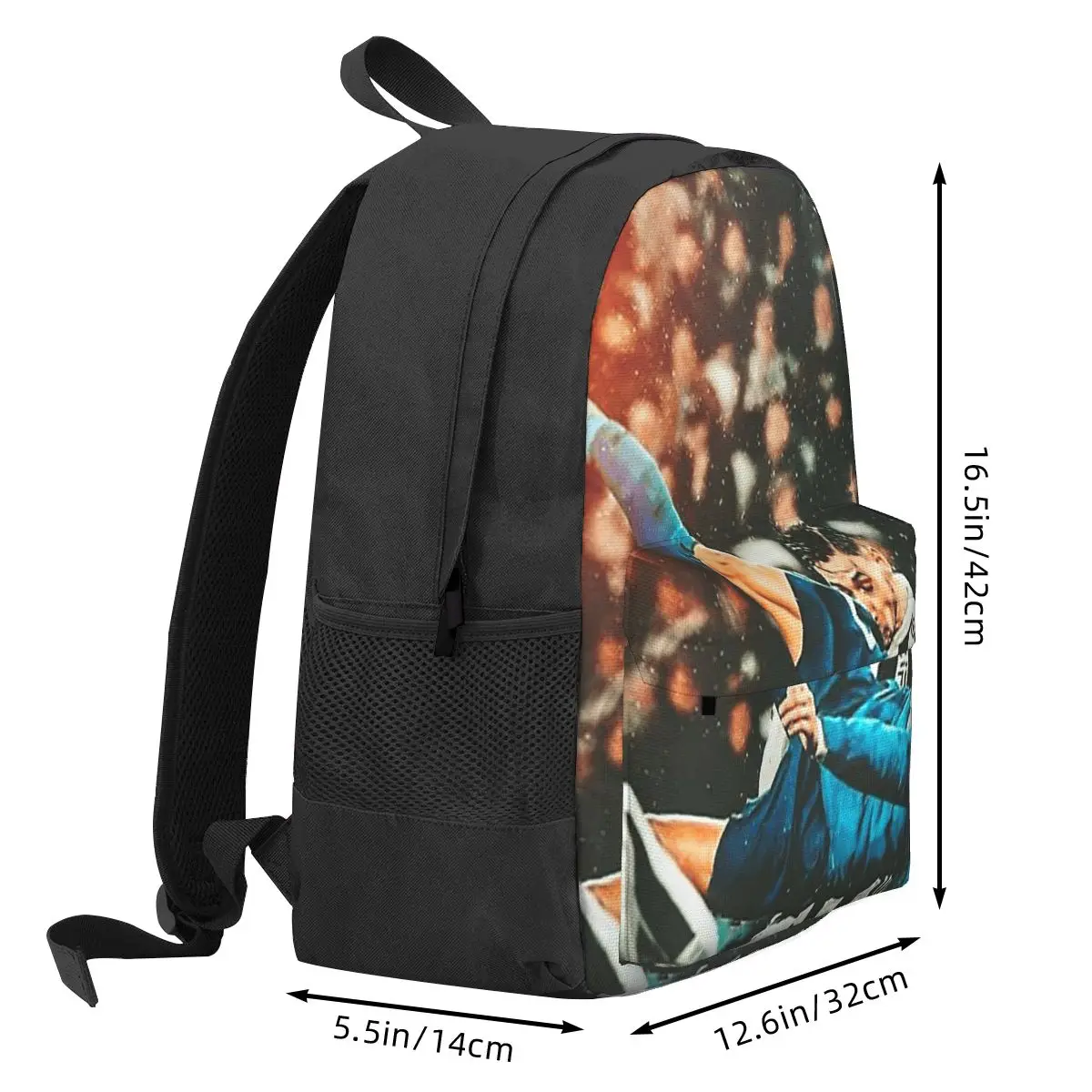 Ronaldo Top Items Backpack Hot Sale Daypack Large Capacity Boys Girls BookBag School Bag Shoulder Bags for Men Women