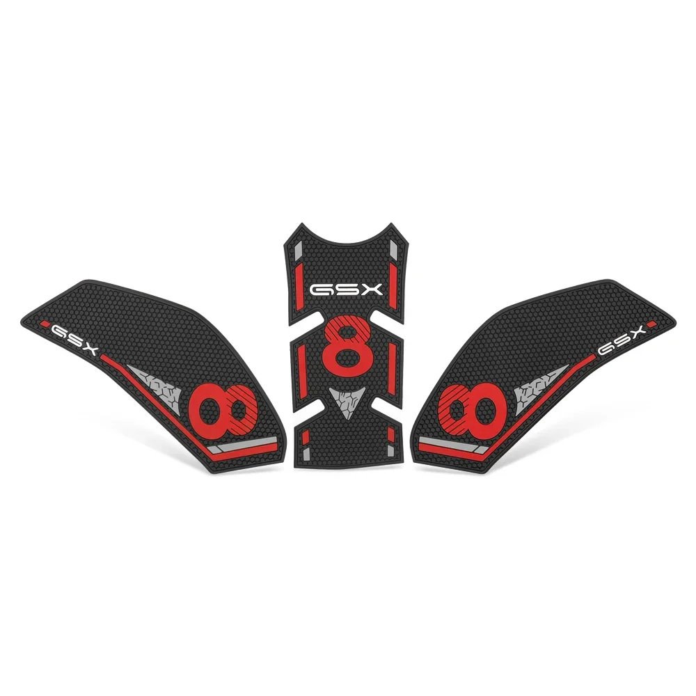 Fit GSX8T / GSX8TT 2025 Motorcycle Fuel Tank Pad Anti-Slip Sticker Side Pads Tank Decals For GSX-8T GSX-8TT GSX 8T 8TT 2026 2027