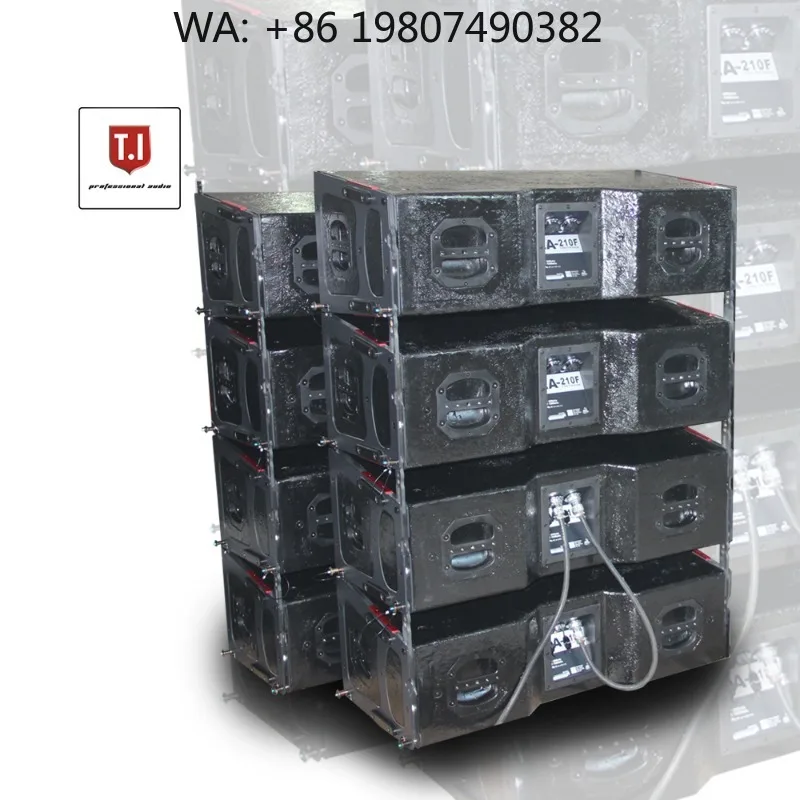 New Active Passive Line Array Speaker, Modern Professional Audio Equipment for Outdoor Stage, Wedding and Concert Events