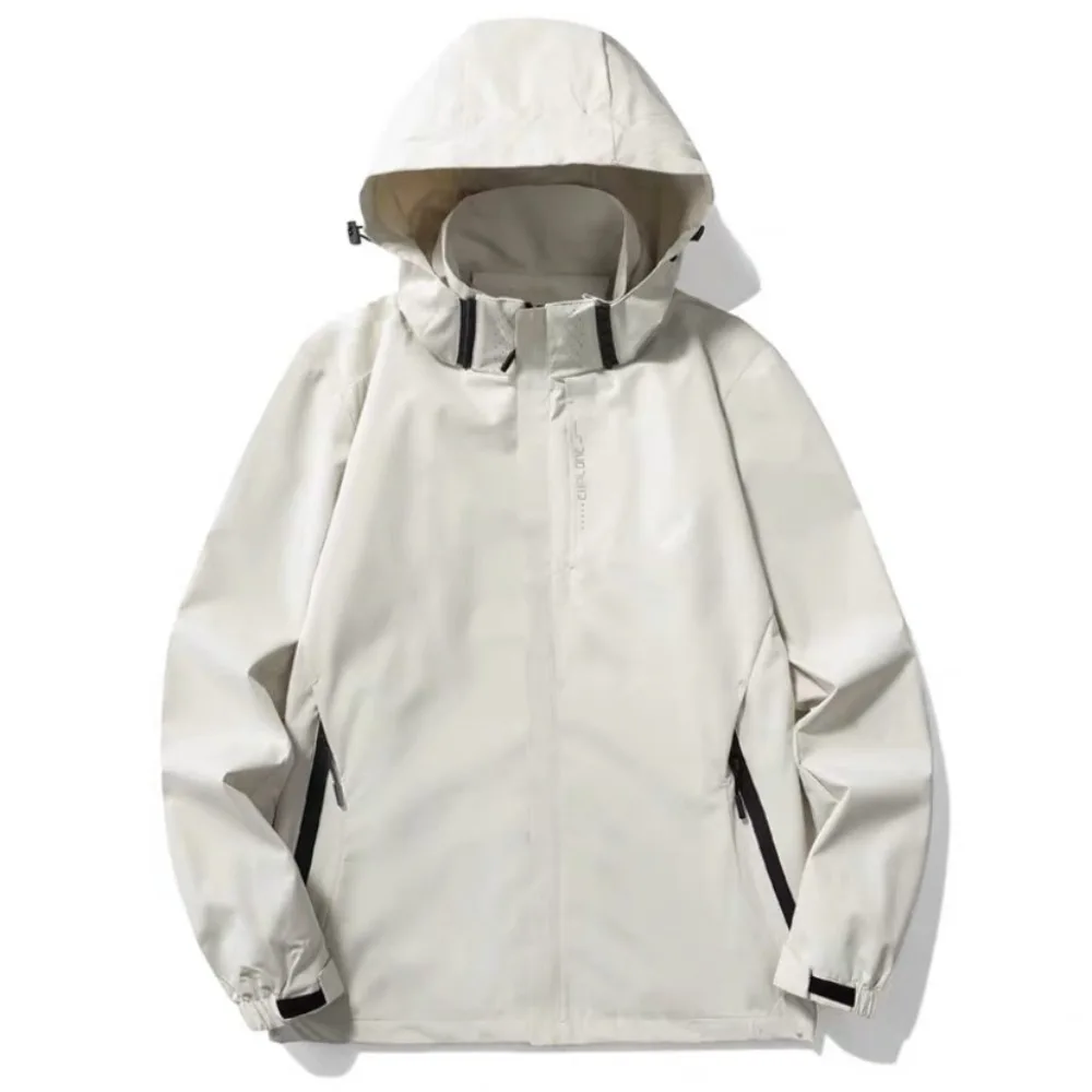 

Zipper Coats Windproof Hiking Jackets Portable Waterproof Hooded Jacket Stylish Baggy Sports Windbreaker Women