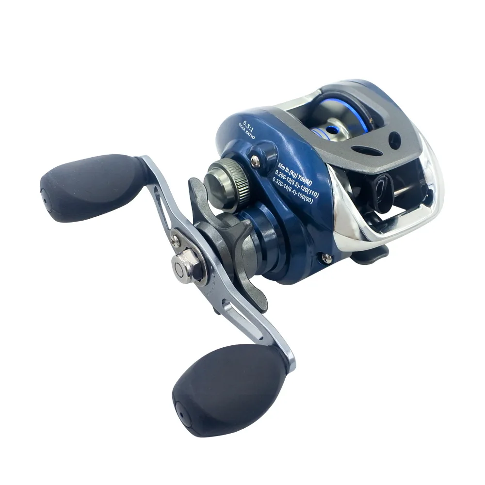 Baitcasting Fishing Reels Max Drag 8kg Ultra Light Casting Reel Fishing Reel for Bass Pike Fishing Tackle