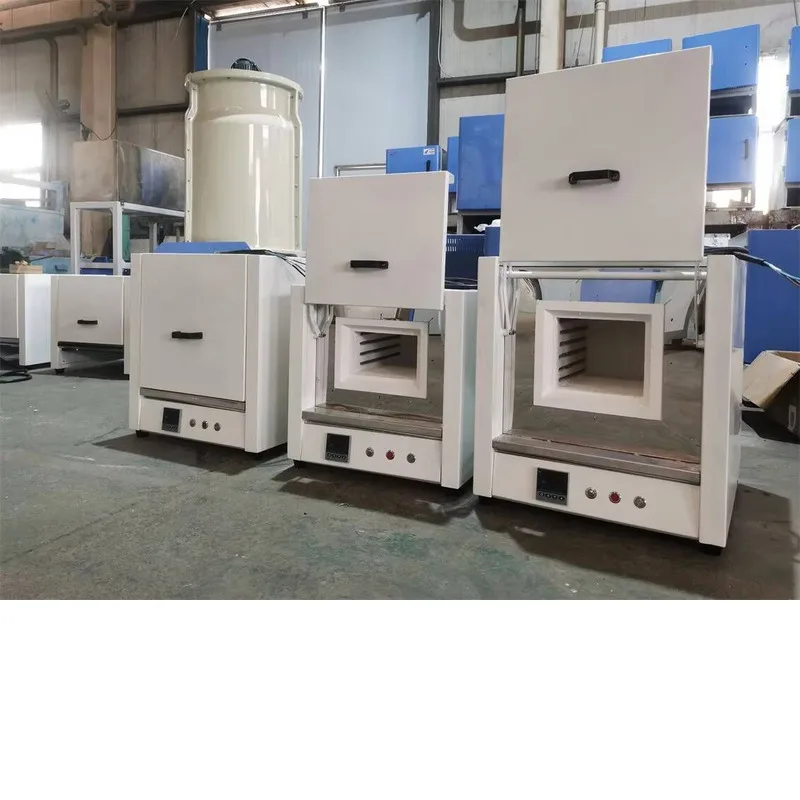 High-Quality 1200C Programmable Electric Ceramic Furnace, Top-Loading Muffle Furnace