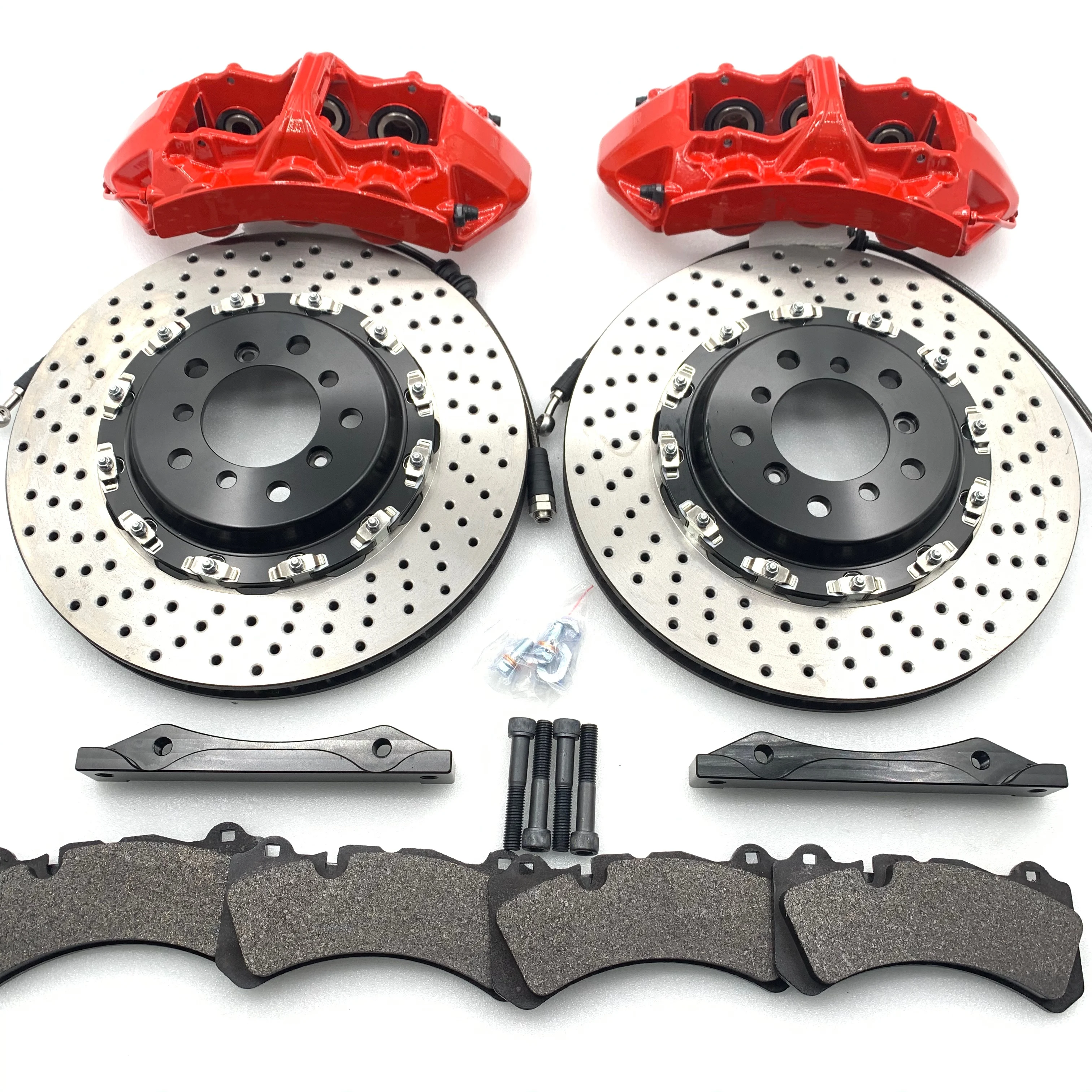 High Quality Big Brake Kit 6 Piston Brake Caliper Fits For Porsche Subaru Mercedes Benz Toyota Bmw Ford Focus St Mk3