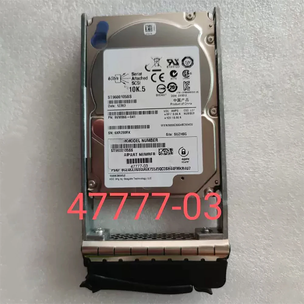 For NetApp 9WL066-041 111-01359 47777-03 600G 10K 2.5'' SAS ST600MM0026 Storage Hard Disk HDD