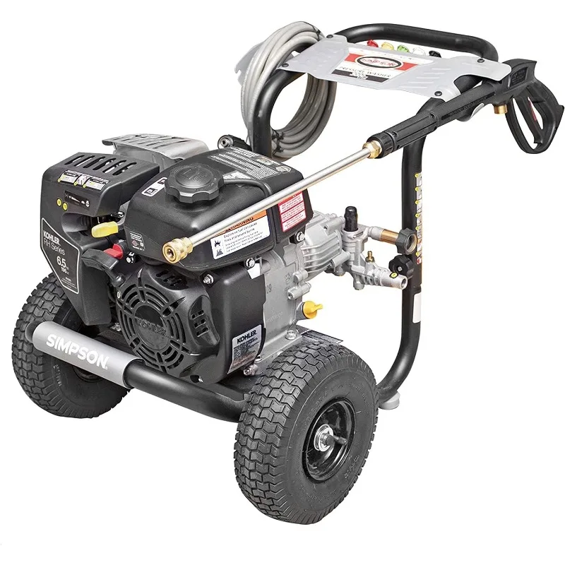 SIMPSON Cleaning MS60763-S MegaShot 3100 PSI Gas Pressure Washer, 2.4 GPM, Kohler RH265 Engine, Includes Spray Gun