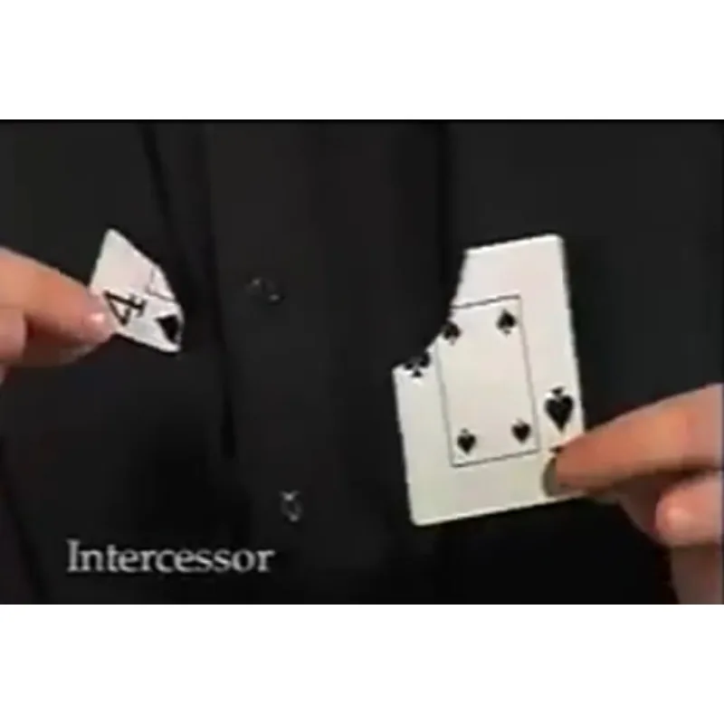 

Intercessor Card Corner Switch Card Magic Easy to Do Close up Magic Trick Magia Magie Magicians Prop Accessory Illusion Gimmick