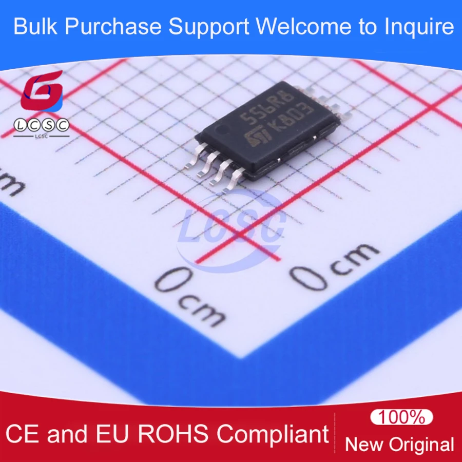 10Pcs/Pack M95256-RDW6TP 256-Kbit Serial SPI Bus EEPROM with High-speed Clock Memory IC TSSOP-8 Chip Code 556R8
