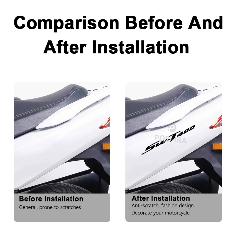

e motocicleta calcomanías impermeables para Honda SWT 400 SW T FJS 400 accesorios 2010-2016 pegatinas de vinilo para motocicleta