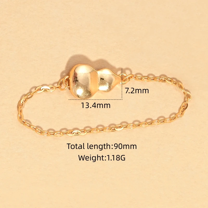 S925 Sterling Silver Polished Gourd-Shaped Magnetic Clasp Handmade DIY Pearl Bracelet and Necklace End Cap SK231