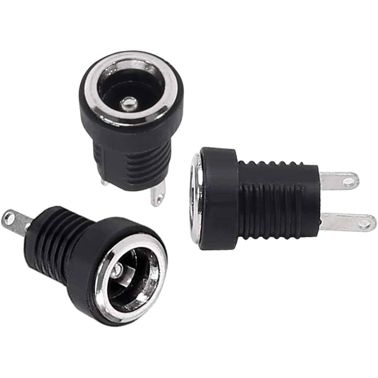 20 أزواج 5.5x2.1 مللي متر تيار مستمر امدادات الطاقة ذكر التوصيل + أنثى جاك لوحة جبل لحام سلك موصل 5.5*2.1 مللي متر تيار مستمر التوصيل موصل مقبس #4