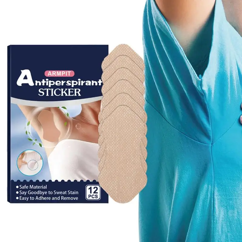 

Underarm Sweat Pads Sweat-Absorbing Patch Non Visible Anti Sweating Pads Thin Portable Underarm Sweat Patches Armpit Protection