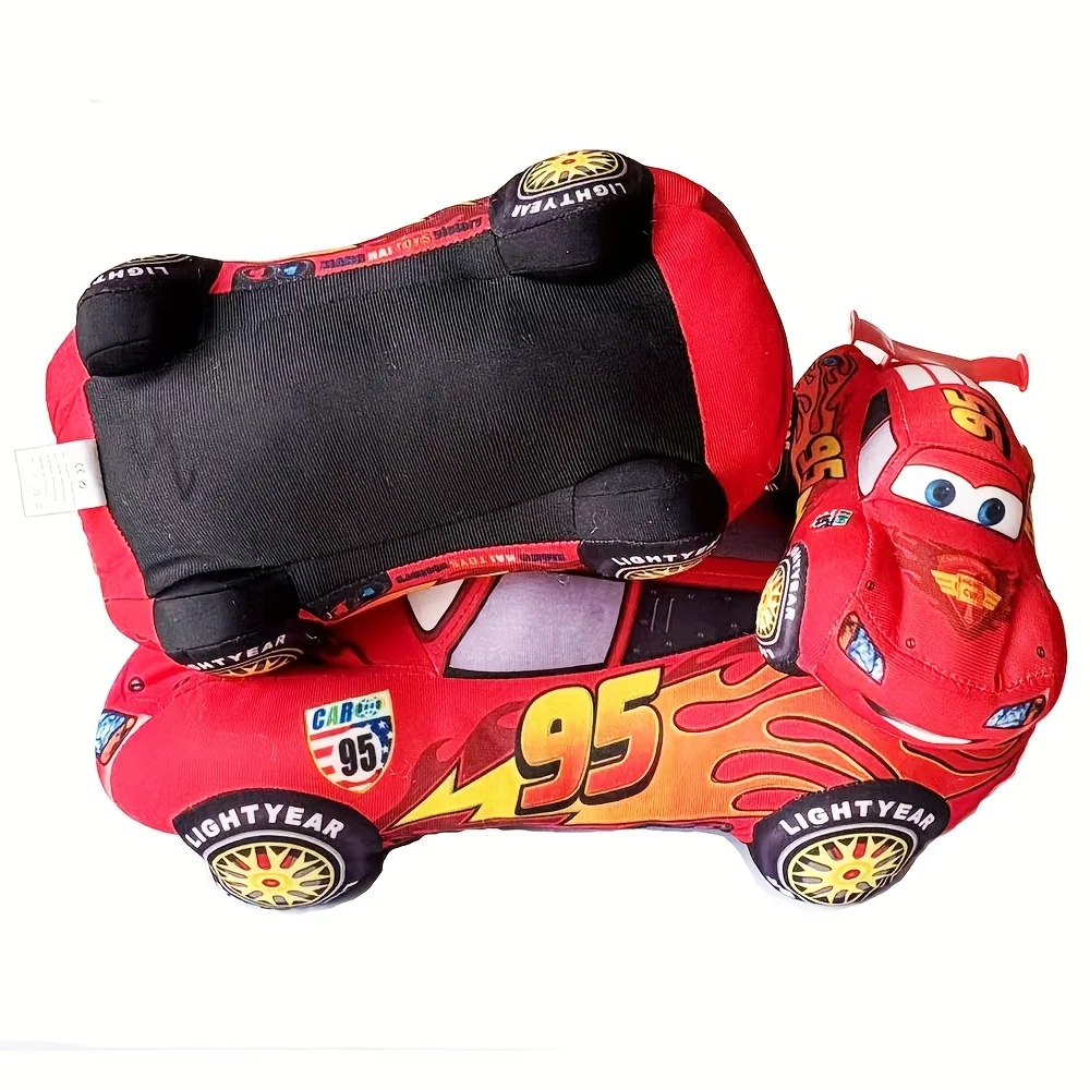 17/25/35cm 1pc Disney Lightning McQueen Car Plush Pillow, Cute Cartoon Plush Pillow, Birthday Gift Home Decoration - view 5