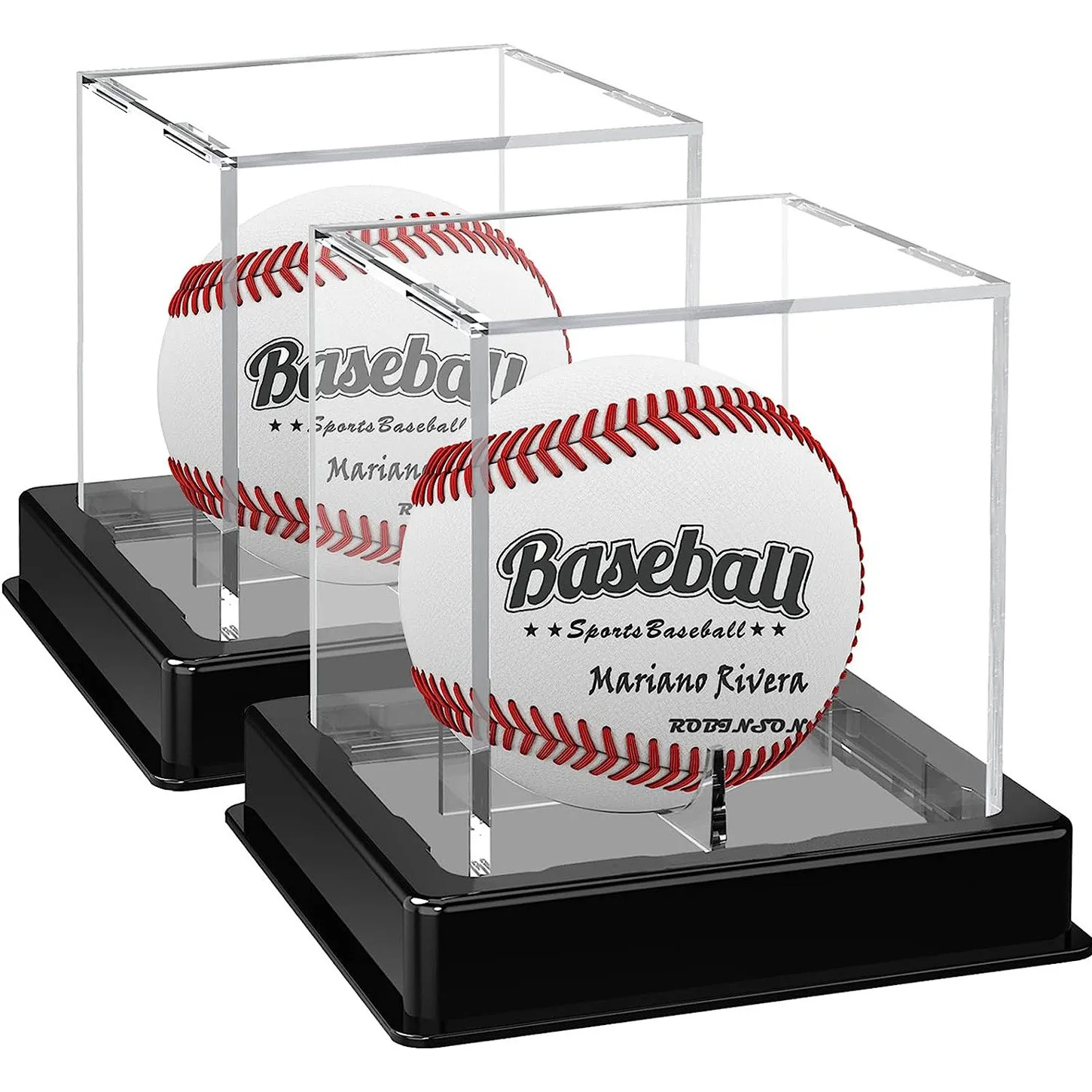 Quality Acrylic Baseball Box Display Golf Tennis Ball Transparent Case For Souvenir Storage Box