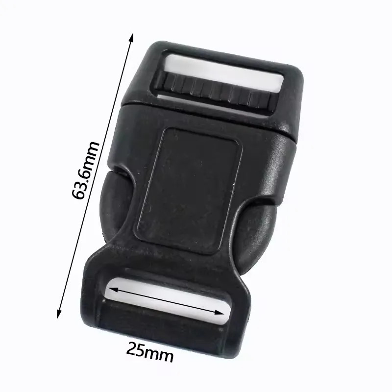 Dog Collar Webbing Fastener Backpack Strap Side Release Buckle Carabiner Clips Belt Closures Hooks