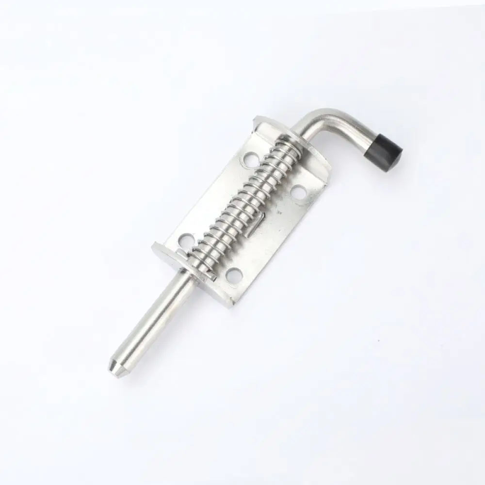 Premium Stainless Steel Spring Bolt Latch Hinge Weld On Pivot Lock For Gate Door Cabinet Security Installation Parts